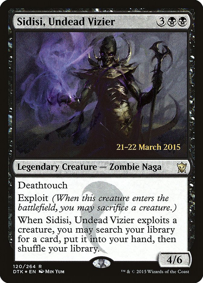 Sidisi, Undead Vizier [Dragons of Tarkir Prerelease Promos] | Rock City Comics