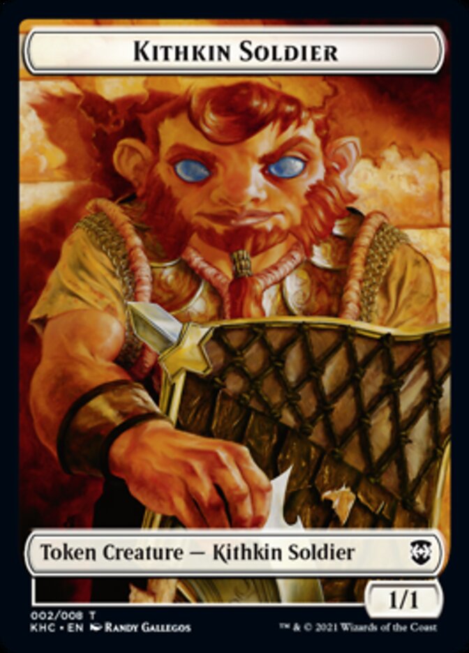 Kithkin Soldier Token [Kaldheim Commander Tokens] | Rock City Comics