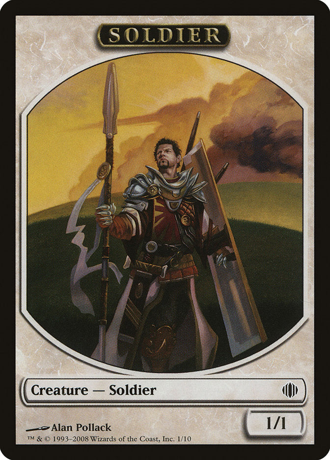 Soldier Token [Shards of Alara Tokens] | Rock City Comics