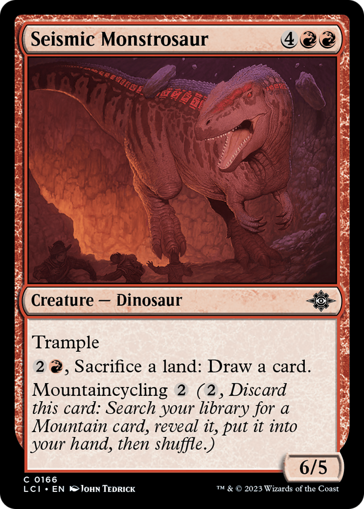 Seismic Monstrosaur [The Lost Caverns of Ixalan] | Rock City Comics