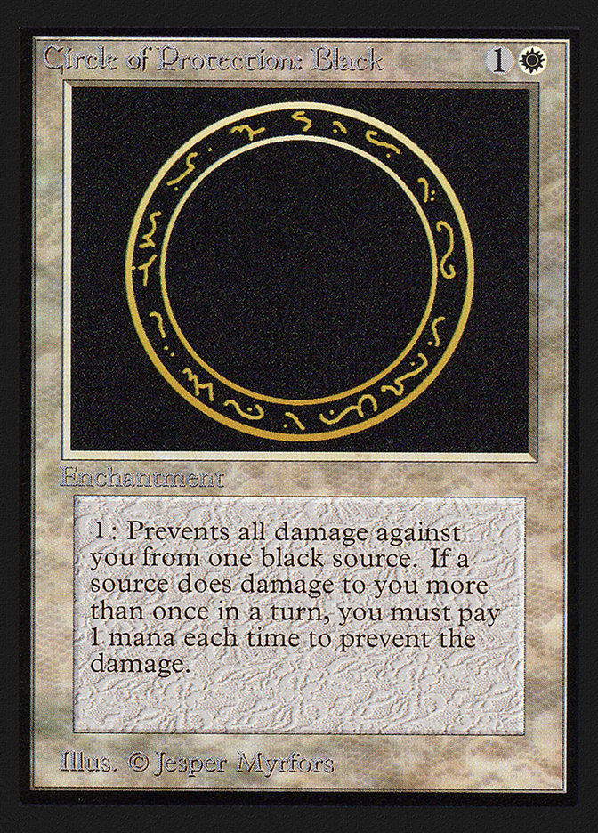 Circle of Protection: Black [International Collectors' Edition] | Rock City Comics