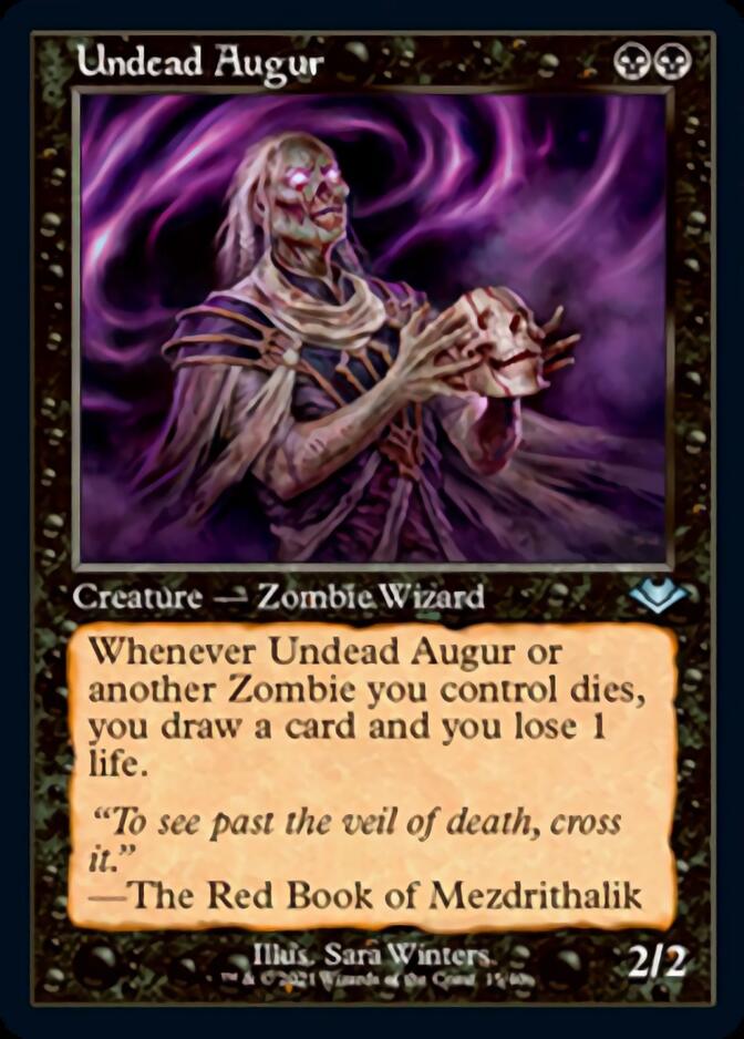 Undead Augur (Retro Foil Etched) [Modern Horizons] | Rock City Comics