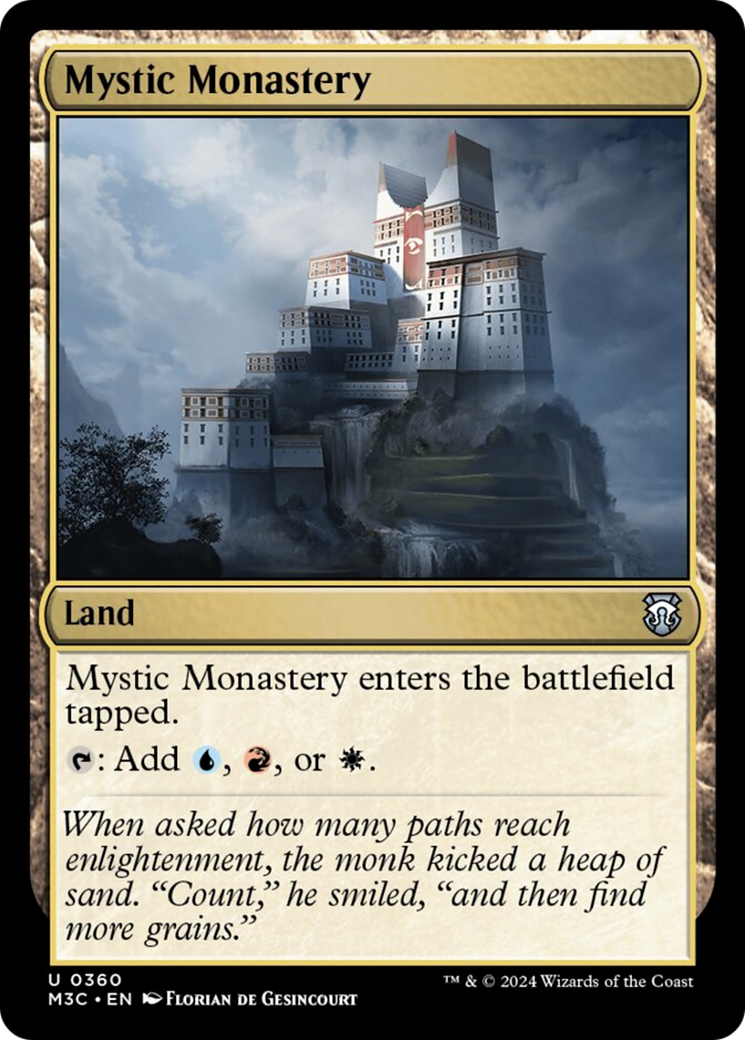 Mystic Monastery [Modern Horizons 3 Commander] | Rock City Comics