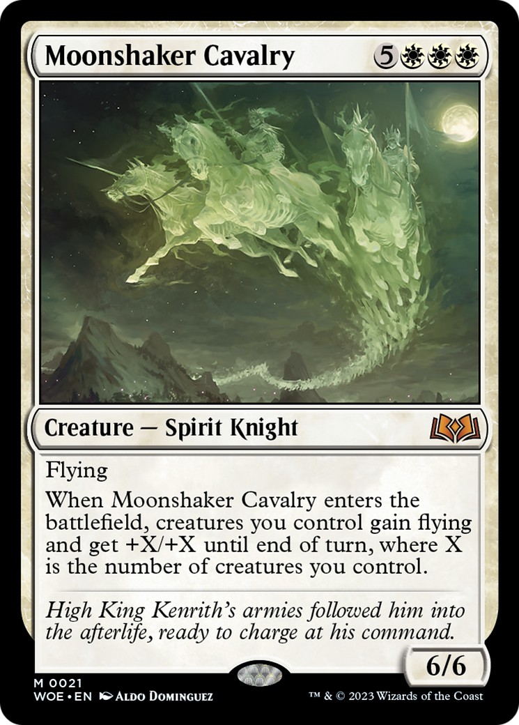 Moonshaker Cavalry [Wilds of Eldraine] | Rock City Comics