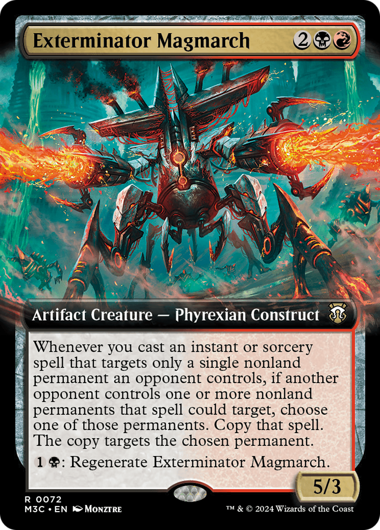 Exterminator Magmarch (Extended Art) [Modern Horizons 3 Commander] | Rock City Comics