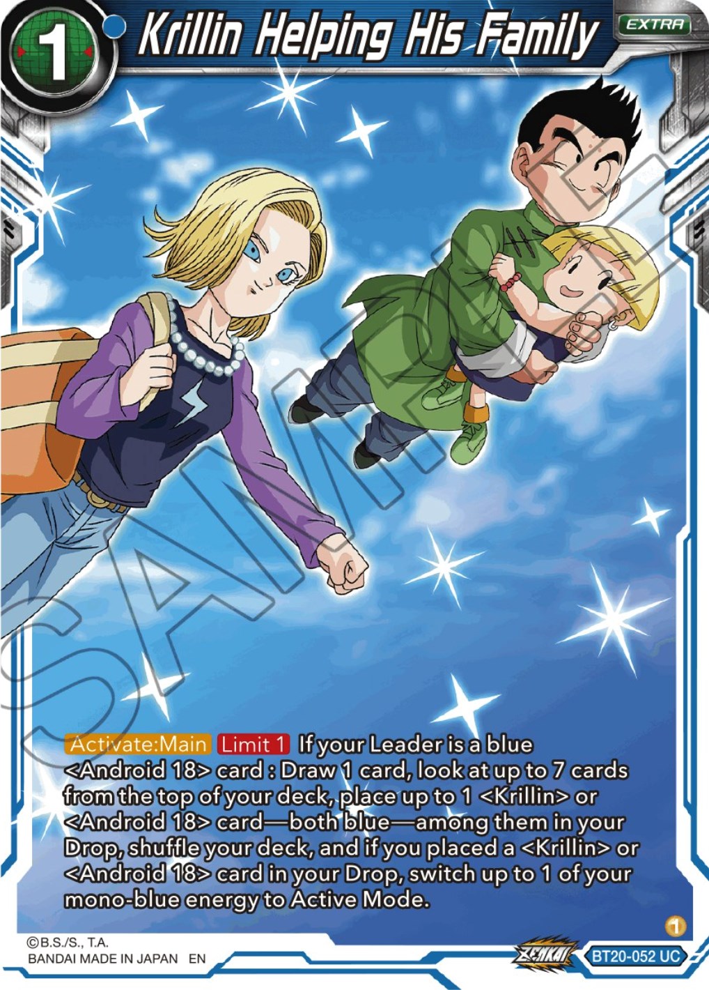 Krillin Helping His Family (BT20-052) [Power Absorbed] | Rock City Comics