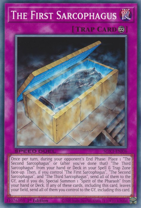 The First Sarcophagus [SGX3-ENI06] Common | Rock City Comics