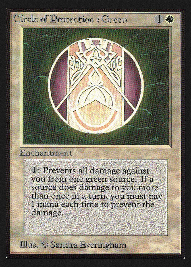 Circle of Protection: Green [International Collectors' Edition] | Rock City Comics