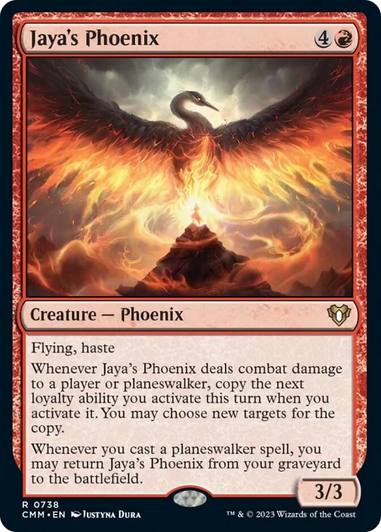 Jaya's Phoenix [Commander Masters] | Rock City Comics