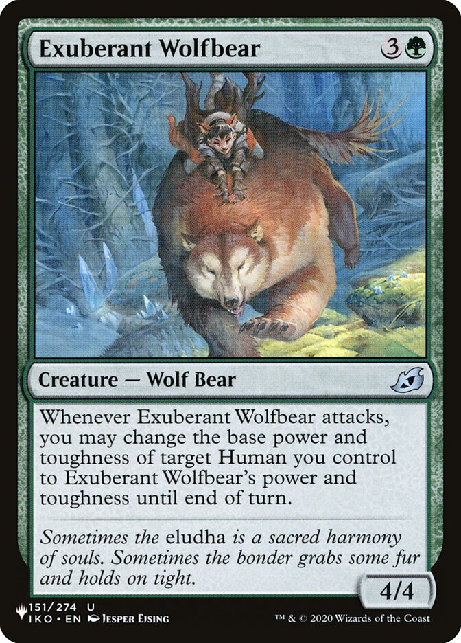 Exuberant Wolfbear [The List] | Rock City Comics