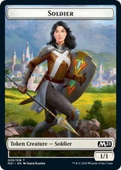 Soldier // Weird Double-Sided Token [Core Set 2021 Tokens] | Rock City Comics