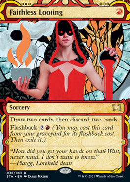 Faithless Looting (Foil Etched) [Strixhaven: Mystical Archive] | Rock City Comics