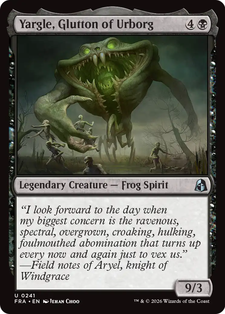 Yargle, Glutton of Urborg [Reality Fracture] | Rock City Comics