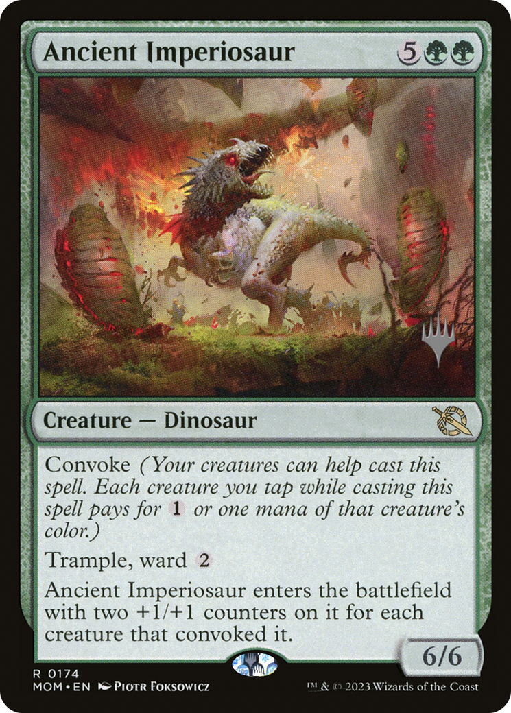 Ancient Imperiosaur (Promo Pack) [March of the Machine Promos] | Rock City Comics