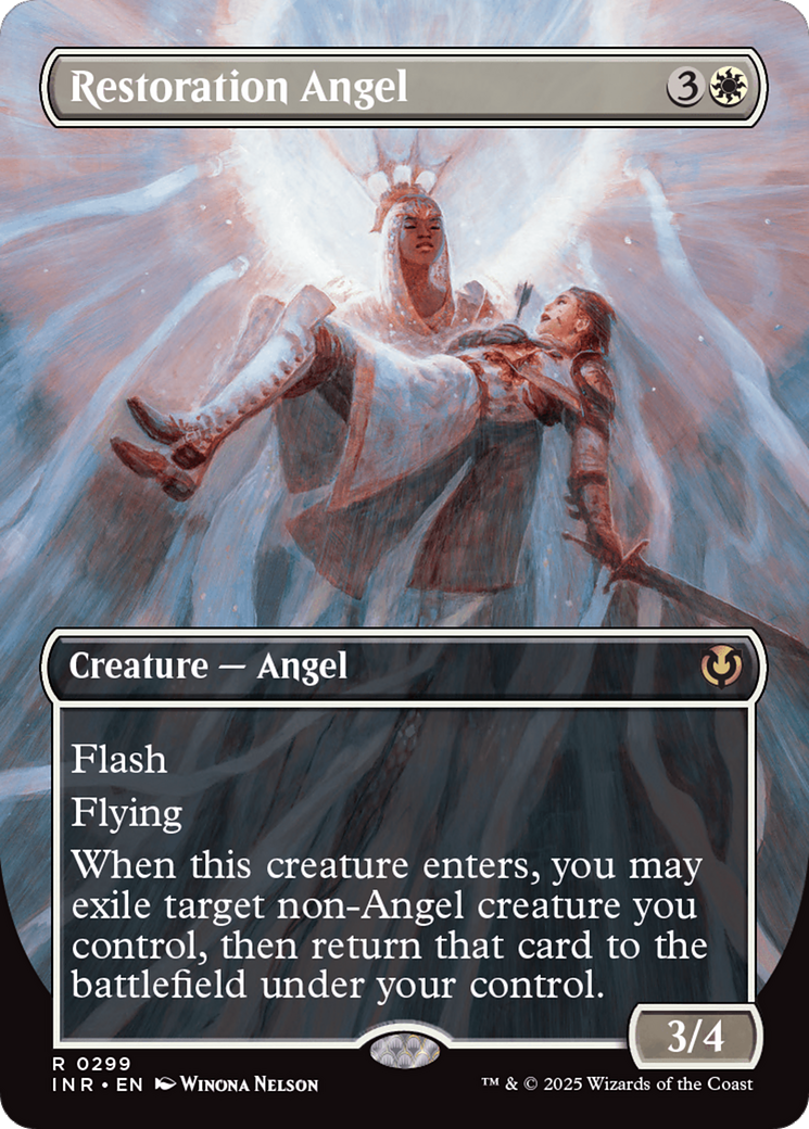 Restoration Angel (Borderless) [Innistrad Remastered] | Rock City Comics