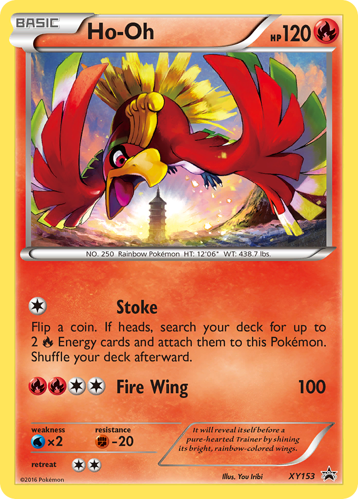 Ho-Oh (XY153) [XY: Black Star Promos] | Rock City Comics