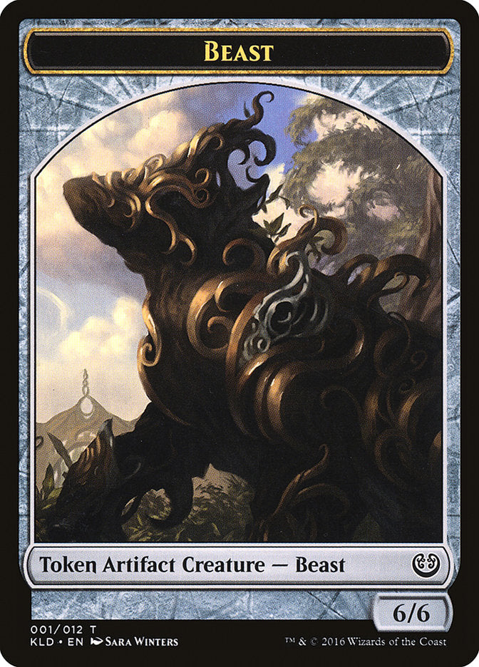Beast Token [Kaladesh Tokens] | Rock City Comics