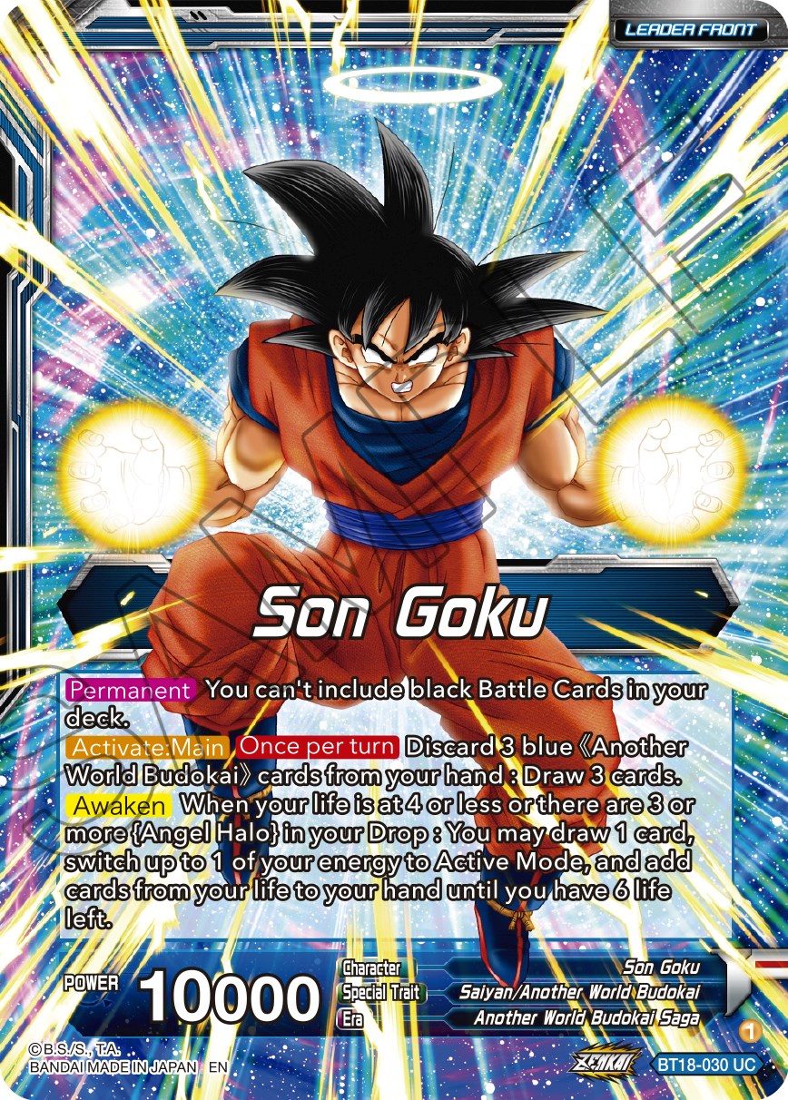 Son Goku // Son Goku, Another World Fighter (BT18-030) [Dawn of the Z-Legends] | Rock City Comics