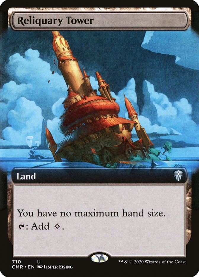 Reliquary Tower (Extended Art) [Commander Legends] | Rock City Comics