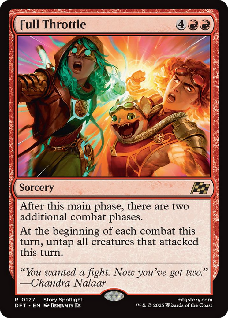 Full Throttle [Aetherdrift] | Rock City Comics