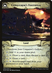 Conqueror's Galleon // Conqueror's Foothold [Ixalan Prerelease Promos] | Rock City Comics