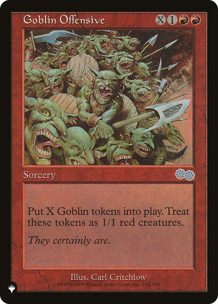 Goblin Offensive [The List Reprints] | Rock City Comics