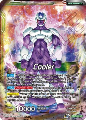 Cooler // Cooler, Galactic Dynasty (BT17-059) [Ultimate Squad] | Rock City Comics