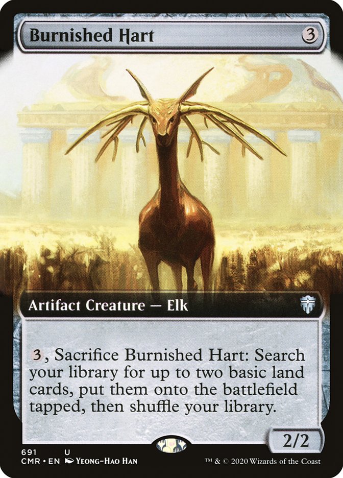 Burnished Hart (Extended Art) [Commander Legends] | Rock City Comics