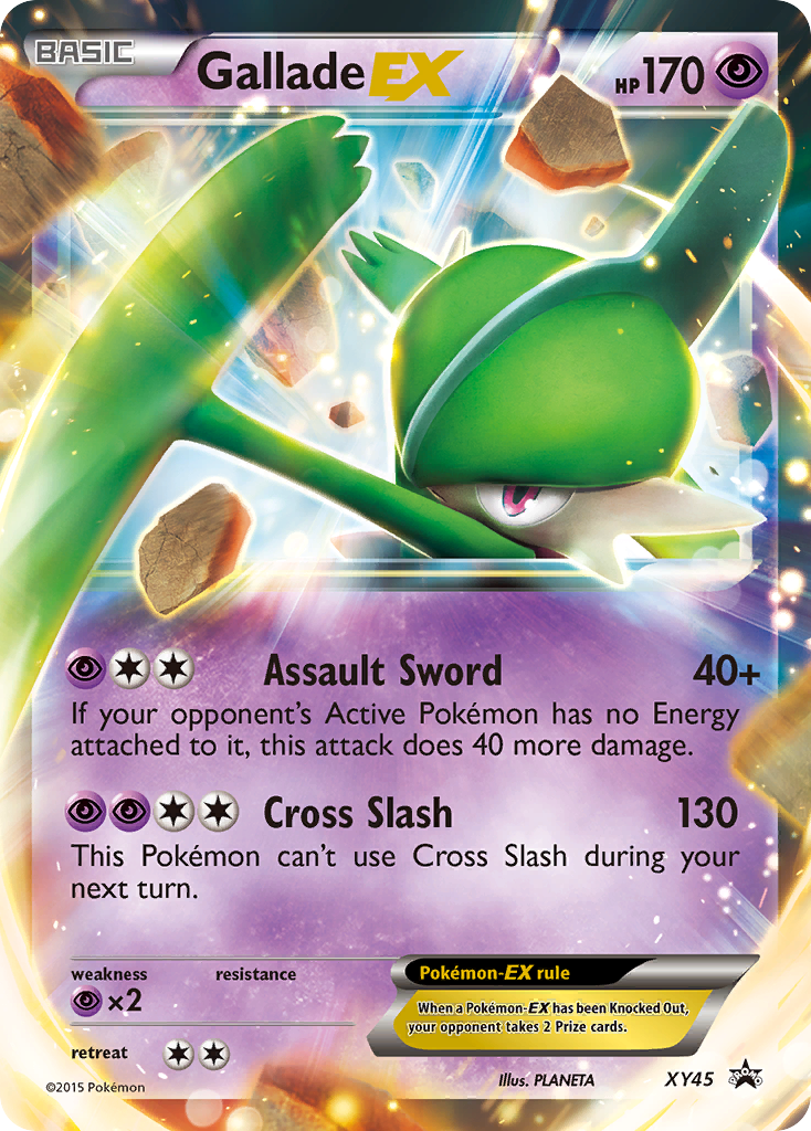 Gallade EX (XY45) [XY: Black Star Promos] | Rock City Comics