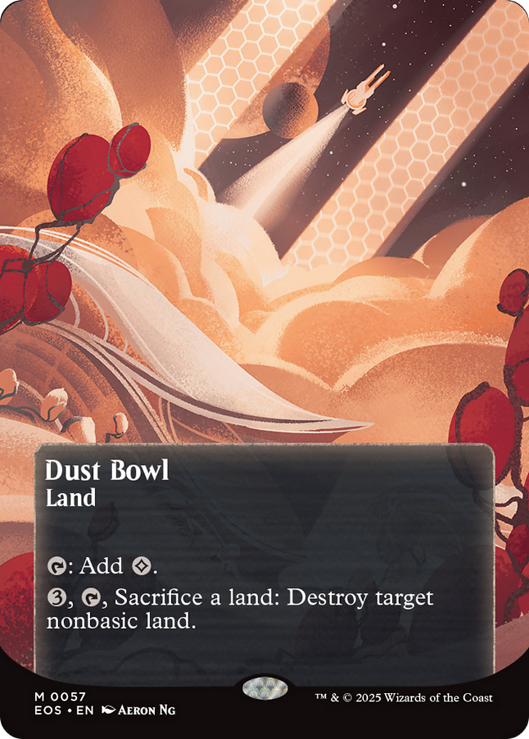 Dust Bowl (0057) (Borderless) [Edge of Eternities: Stellar Sights] | Rock City Comics