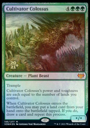 Cultivator Colossus [Innistrad: Crimson Vow Prerelease Promos] | Rock City Comics