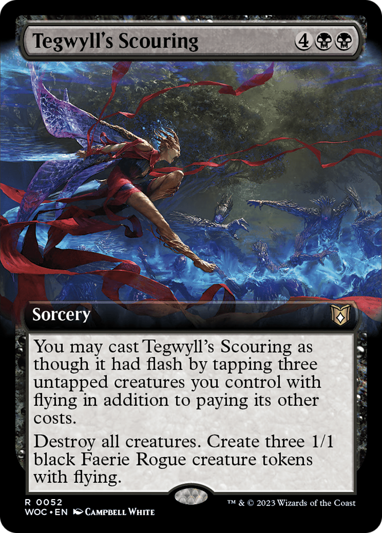 Tegwyll's Scouring (Extended Art) [Wilds of Eldraine Commander] | Rock City Comics