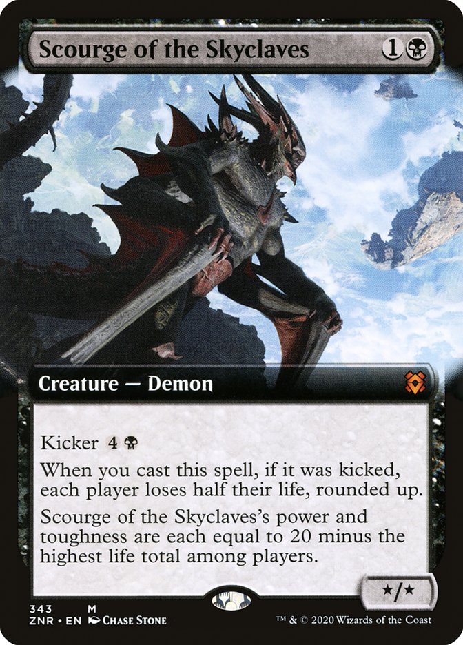 Scourge of the Skyclaves (Extended Art) [Zendikar Rising] | Rock City Comics