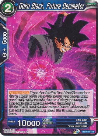 Goku Black, Future Decimator (BT10-051) [Rise of the Unison Warrior 2nd Edition] | Rock City Comics