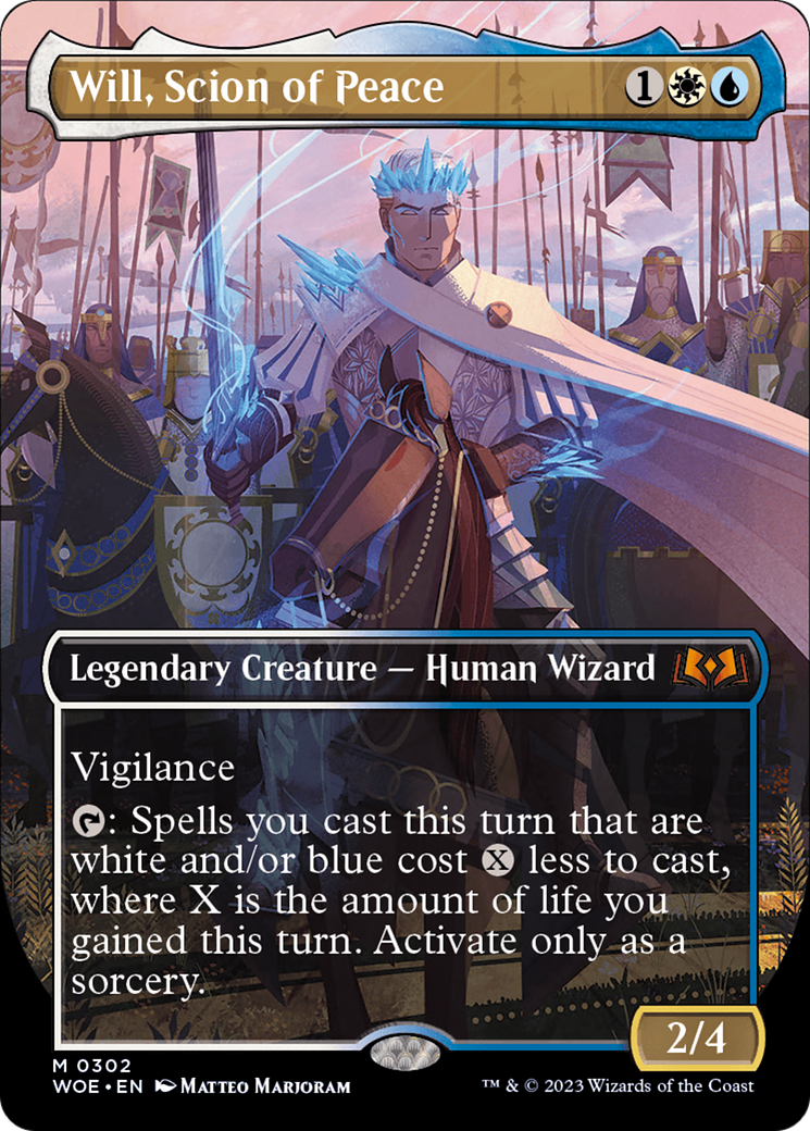 Will, Scion of Peace (Borderless Alternate Art) [Wilds of Eldraine] | Rock City Comics