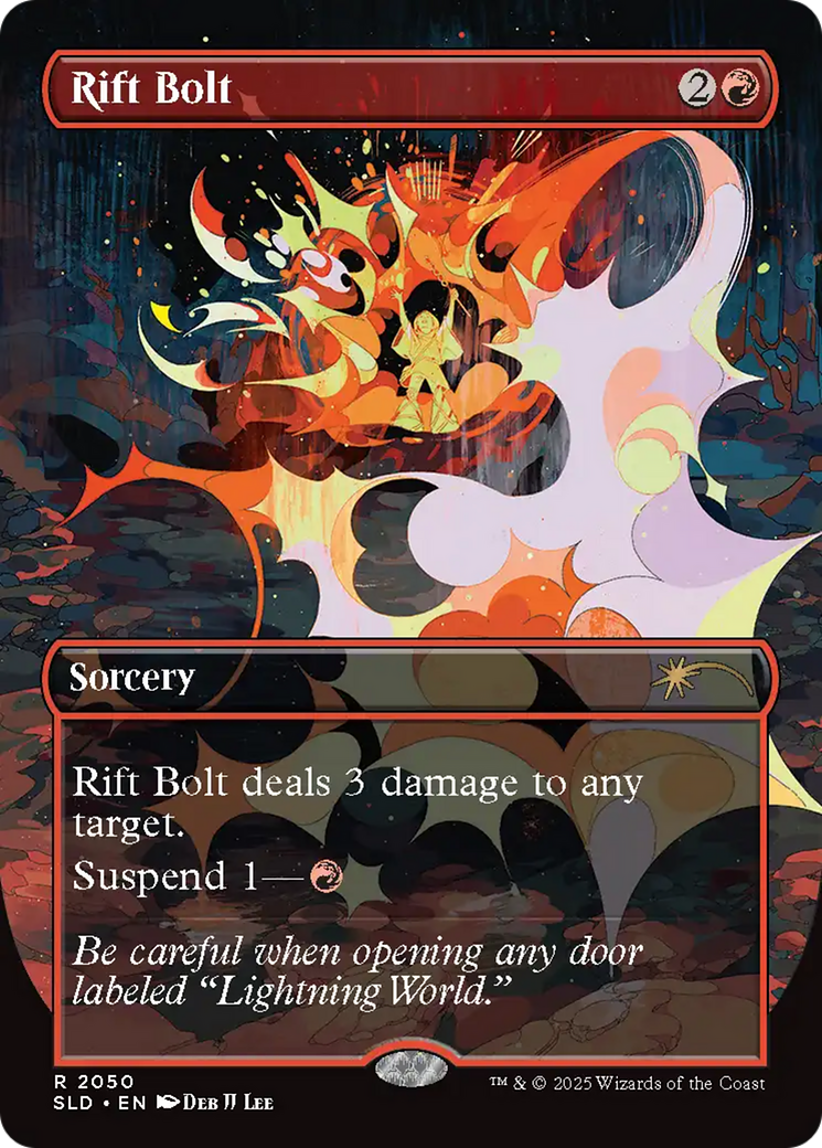 Rift Bolt (2050) (Rainbow Foil) [Secret Lair Drop Series] | Rock City Comics