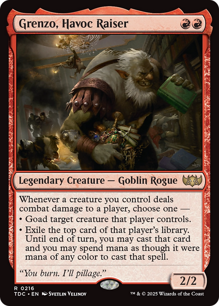 Grenzo, Havoc Raiser [Tarkir: Dragonstorm Commander] | Rock City Comics