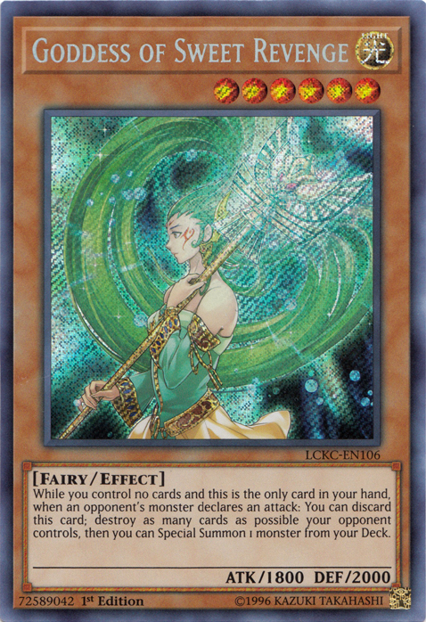 Goddess of Sweet Revenge [LCKC-EN106] Secret Rare | Rock City Comics