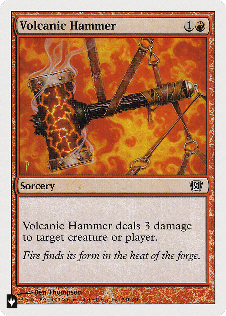 Volcanic Hammer [The List Reprints] | Rock City Comics