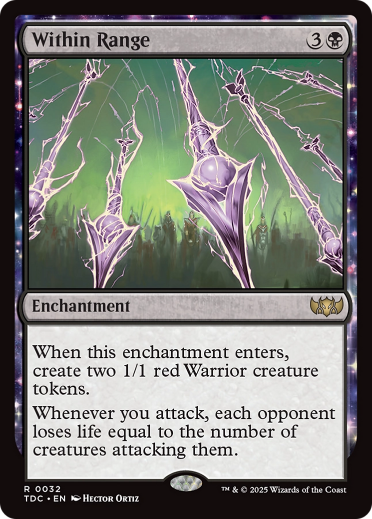 Within Range [Tarkir: Dragonstorm Commander] | Rock City Comics