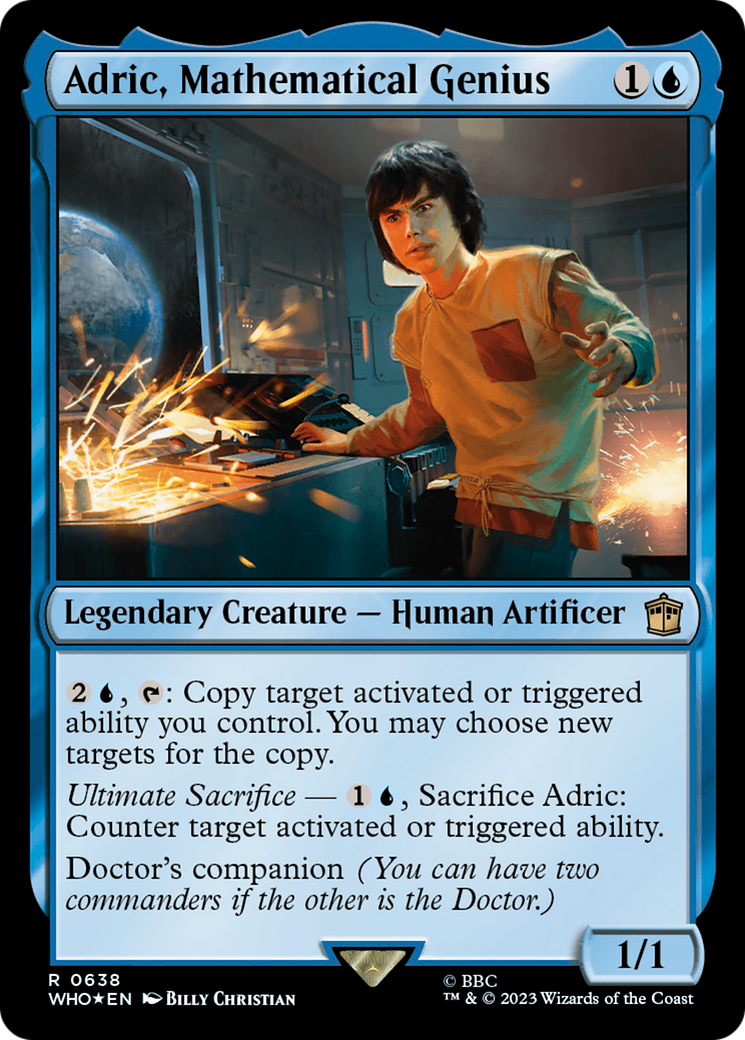 Adric, Mathematical Genius (Surge Foil) [Doctor Who] | Rock City Comics