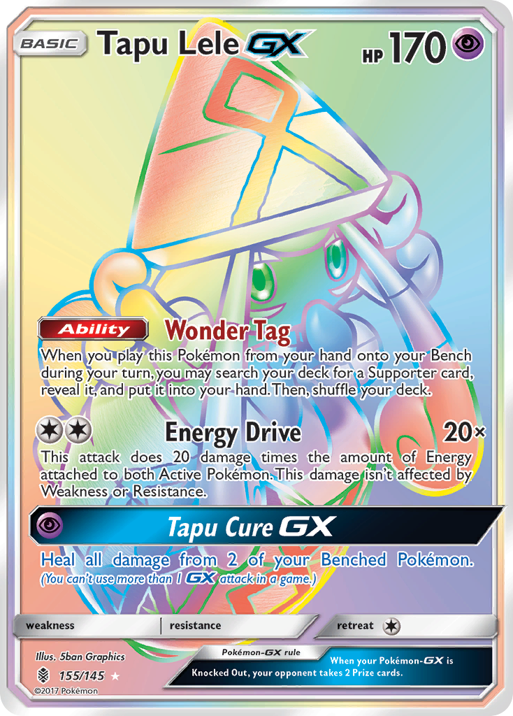 Tapu Lele GX (155/145) [Sun & Moon: Guardians Rising] | Rock City Comics