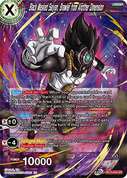 Black Masked Saiyan, Brawler from Another Dimension (BT13-004) [Supreme Rivalry] | Rock City Comics