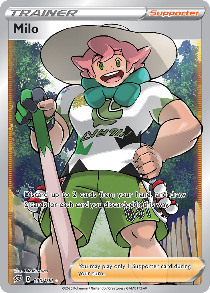 Milo (190/192) [Sword & Shield: Rebel Clash] | Rock City Comics