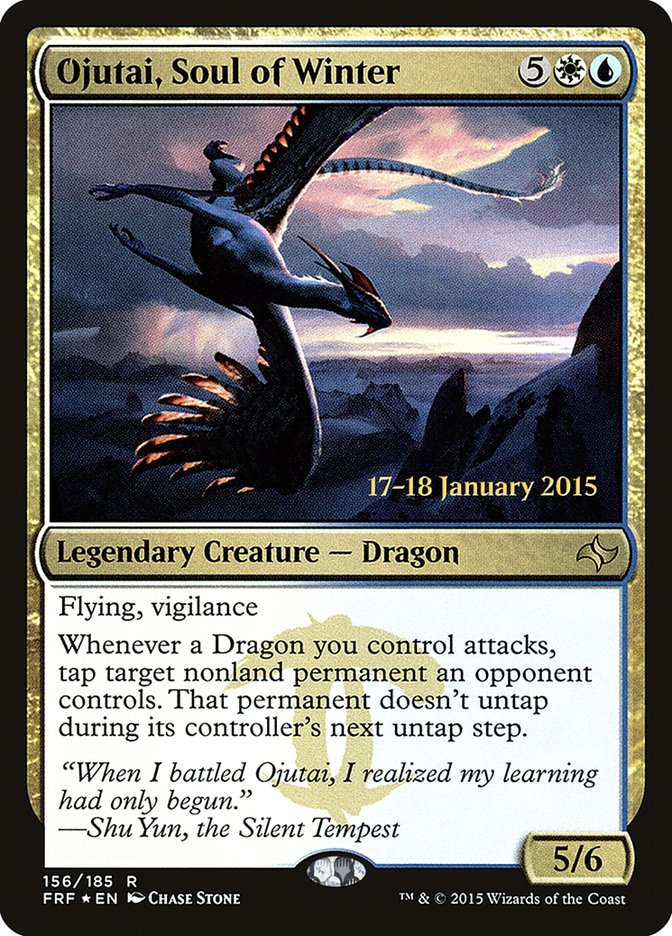 Ojutai, Soul of Winter [Fate Reforged Prerelease Promos] | Rock City Comics