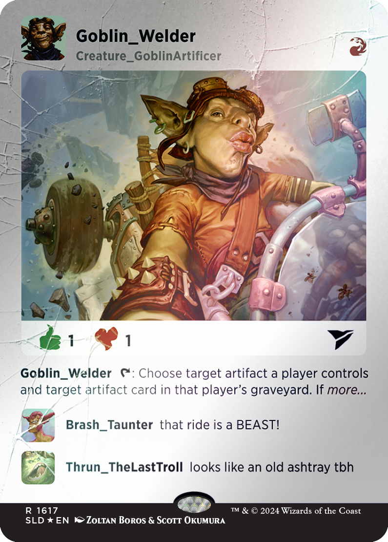 Goblin Welder (Rainbow Foil) [Secret Lair Drop Series] | Rock City Comics