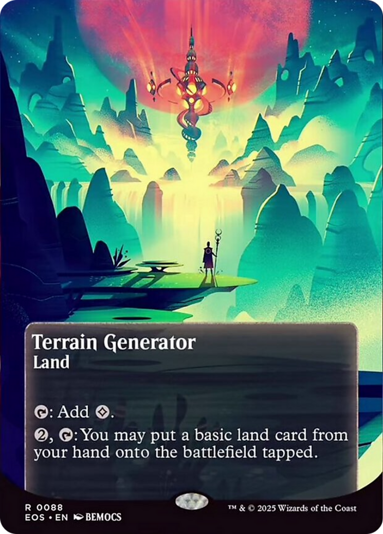 Terrain Generator (0088) (Borderless) [Edge of Eternities: Stellar Sights] | Rock City Comics
