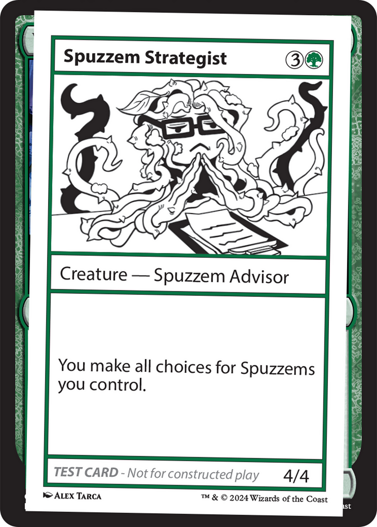 Spuzzem Strategist [Mystery Booster 2 Playtest Cards] | Rock City Comics