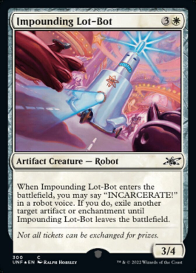 Impounding Lot-Bot (Galaxy Foil) [Unfinity] | Rock City Comics