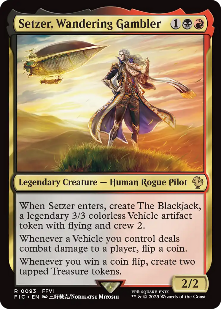 Setzer, Wandering Gambler [FINAL FANTASY Commander] | Rock City Comics